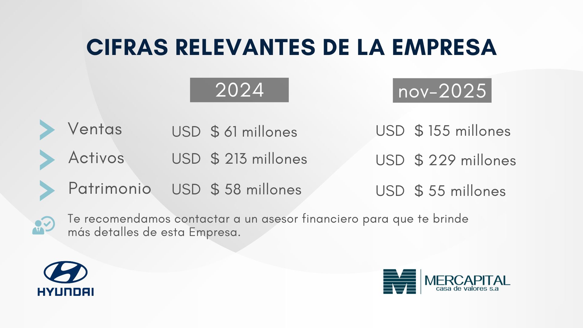 Cifras Relevantes - Neohyundai