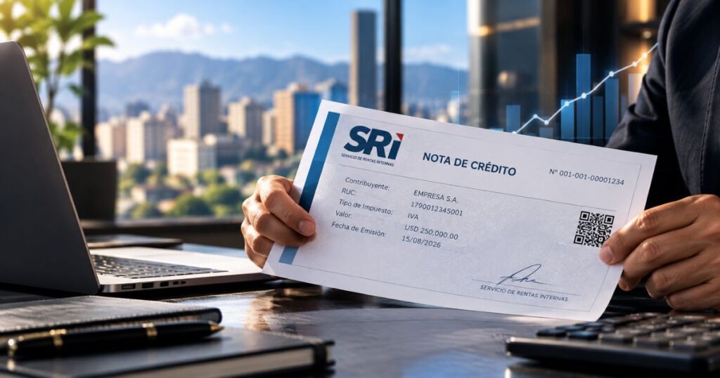 notas de credito sri